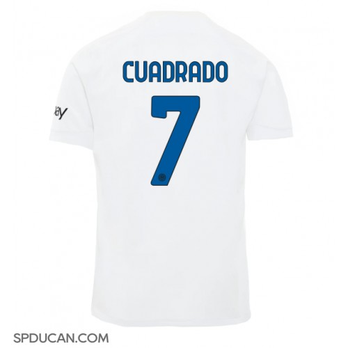 Muški Nogometni Dres Inter Milan Juan Cuadrado #7 Gostujuci 2023-24 Kratak Rukav